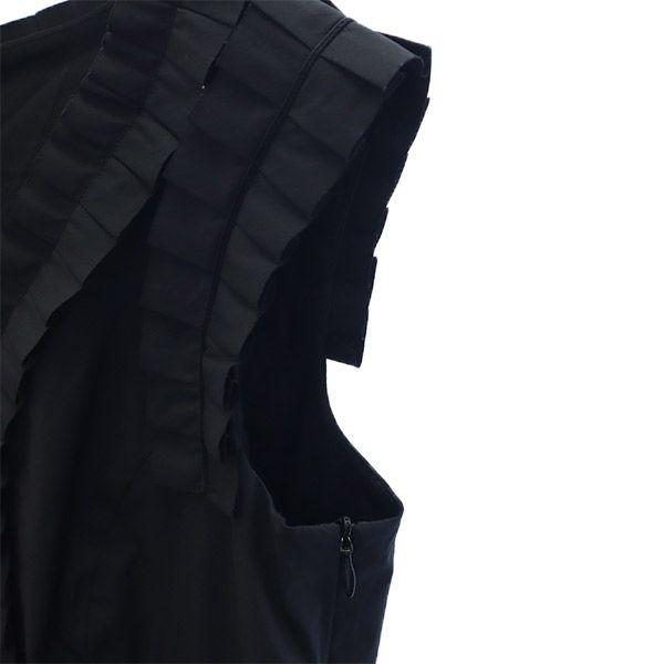 Unused TOCCA Made In Japan Frill No Sleeve One Piece 4 Black Women Used
