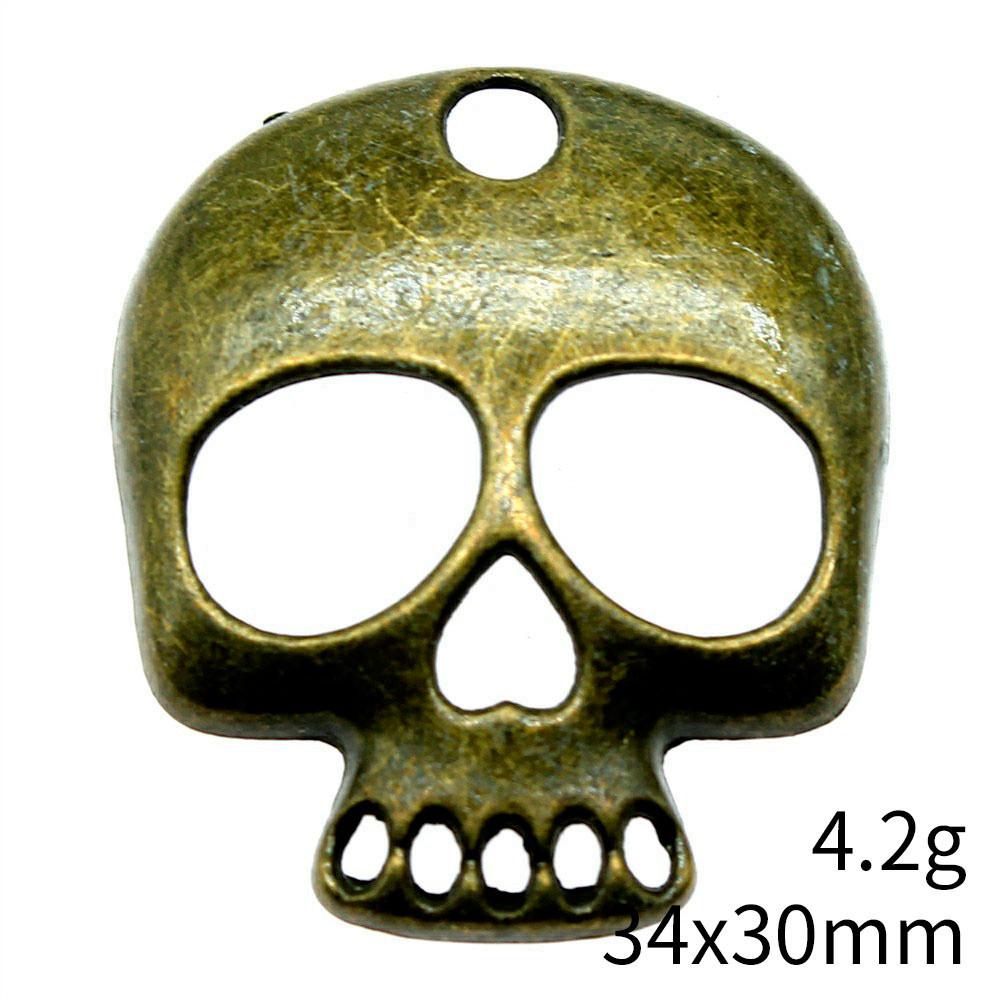 Father's Day Jewelry Creation Charms Skeleton Charms Pendant Art Supplies Man Pendant