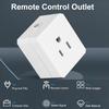 Remote Control Outlet Smart Plug for Lights Lamp Appliances Indoor Use 100 Feet Range ON Off Switch 15A 1850W Energy