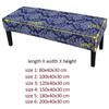 Luxury Jacquard Long Bench Cover Furniture Decoration Printed Elastic Stretch Material Protect For Pets And Kids