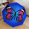 1pc Butterfly Wings Automatic Folding Umbrella, Heavy Duty 8 Rib Iron Frame,  Suitable for Travel, Daily Use, Birthday, Decor Gift  75
