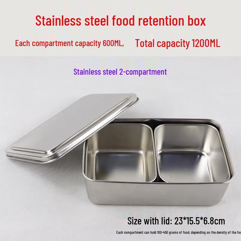Homeglen Stainless Steel Food Storage & Sample Container