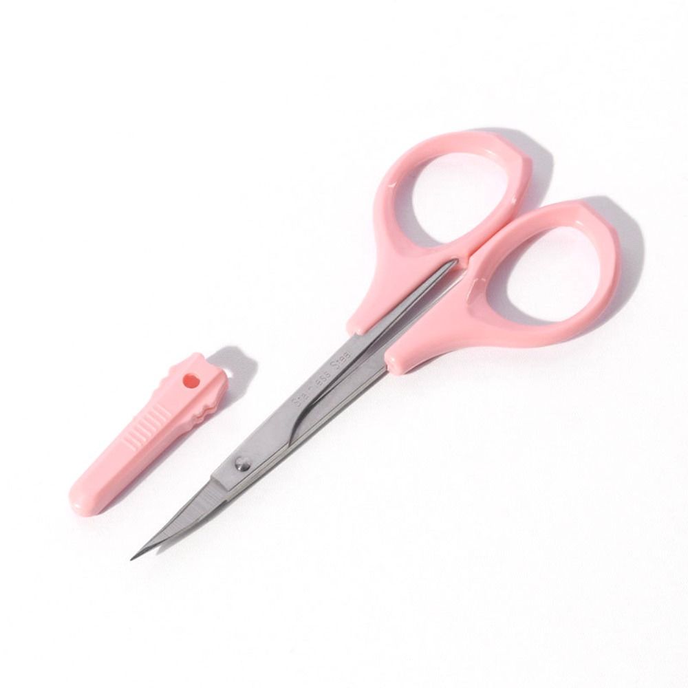 Professional Beauty Makeup Scissors Multifunctional Round Head Nose Hair Scissors  Salon