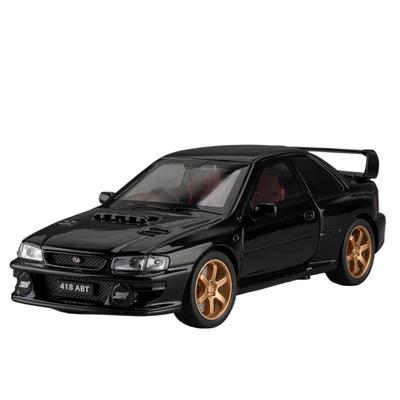 1/32 mastelio Impreza WRX STI modelis Greiti ir įsiutę Metaliniai lietiniai & Žaislinės transporto priemonės Lydinio apdaila Vyras Vaikas Dovana Berniukiški žaislai