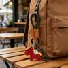 Stylish Personalized Key Accessory for Car Keys Made of PU Leather Waterproof Compact Design for Adults and Fashion Enthusiasts
