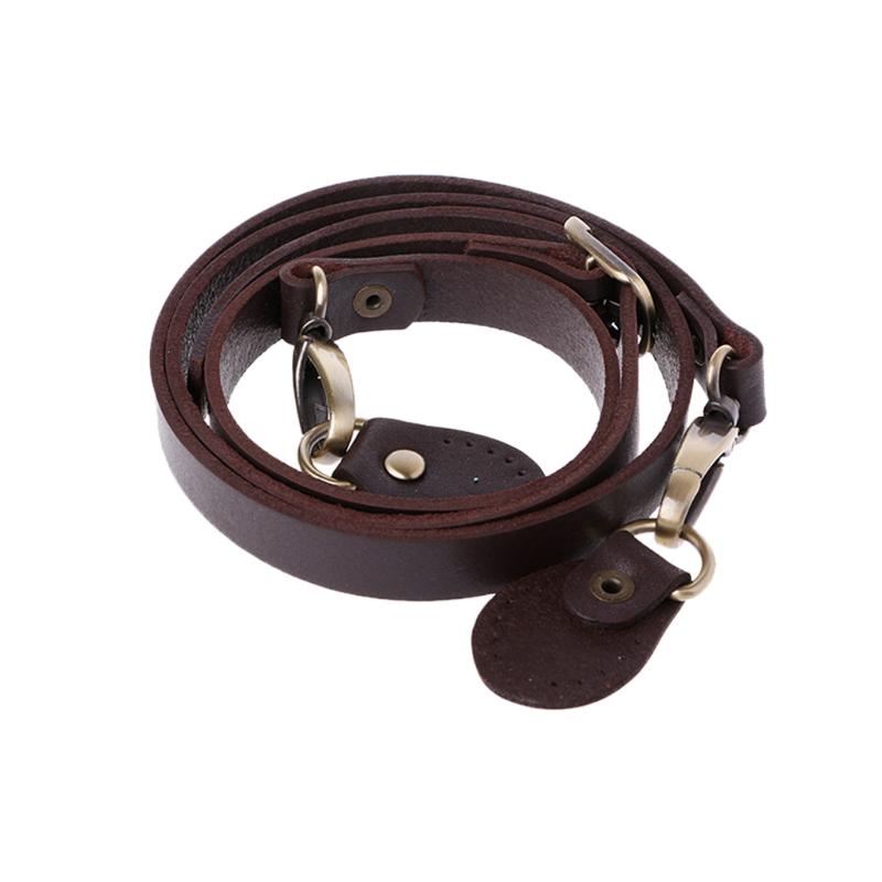 

120cm Adjustable Bag Strap Replacement Leather Shoulder Handle Bags Buckle Straps for Handbag Crossbody Purse DIY Accessories кавовий