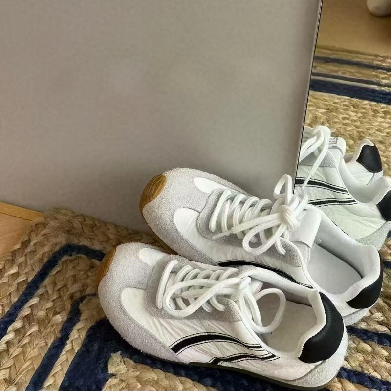 

Leather platform women s spring new youth versatile little white shoes casual sports board shoes 35