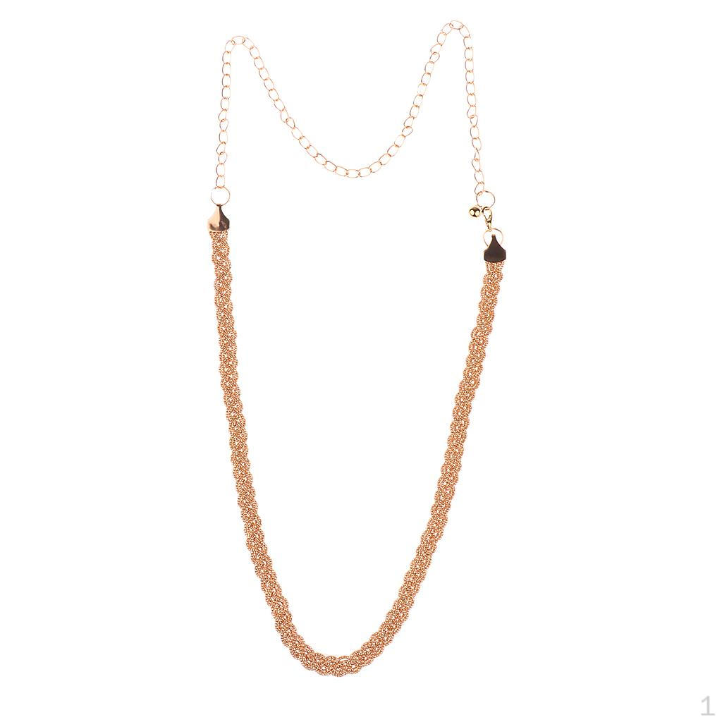 Ремень Стразы Цепочка Украшение Одежда Женщина Аксессуар Жениха золотой