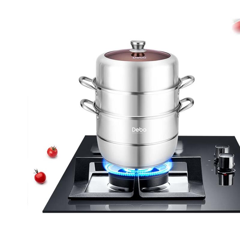 Debo DEP-575 Dual-Purpose Soup & Steamer Pot