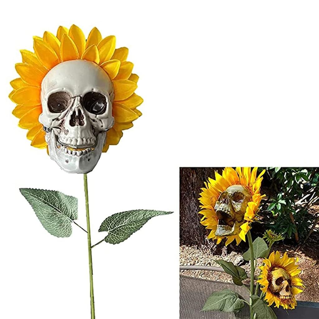 Kopf Simulation Sonnenblumen Garten Dekoration Terrasse Hof Dekoration