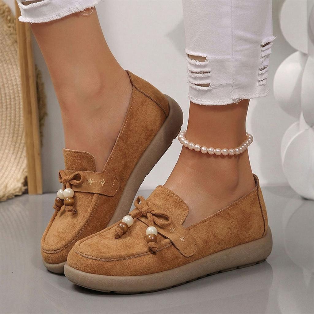 Women's Casual Loafers Walking Shoes Slip On Moccasins Soft Sole Lightweight Comfortable Footwear for Daily Use