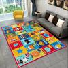 ABC Cartoon Alphabet Children Crawling Kids Playroom Early Education Area Rug,Carpet for Living Room Bedroom Sofa Carpet