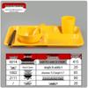 Sheci A8 Melamine 6-Grid Divided Plates