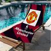Football team Print Beach Towel, Versatile Lightweight Absorbent Beach Towel for Pool Surf Yoga Bathroom, Perfect Birthday Holiday Gift