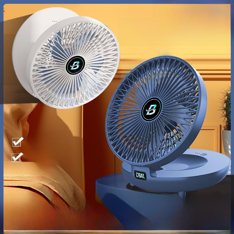 2023 USB Mini Silent Desktop Fan – High Power, Compact Design for Home & Office