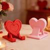 1PC Valentine's Day romantic love mobile phone holder, Valentine's Day love theme mobile phone holder, creative design, unique desktop decoration,