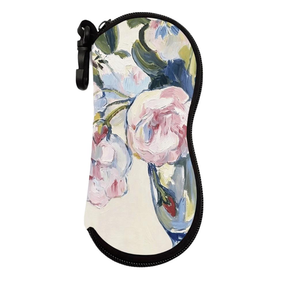 Hanging Sunglasses Case Cartoon Sunglasses Holder Fashion Reading Glass Pouch Eyewear Accessories