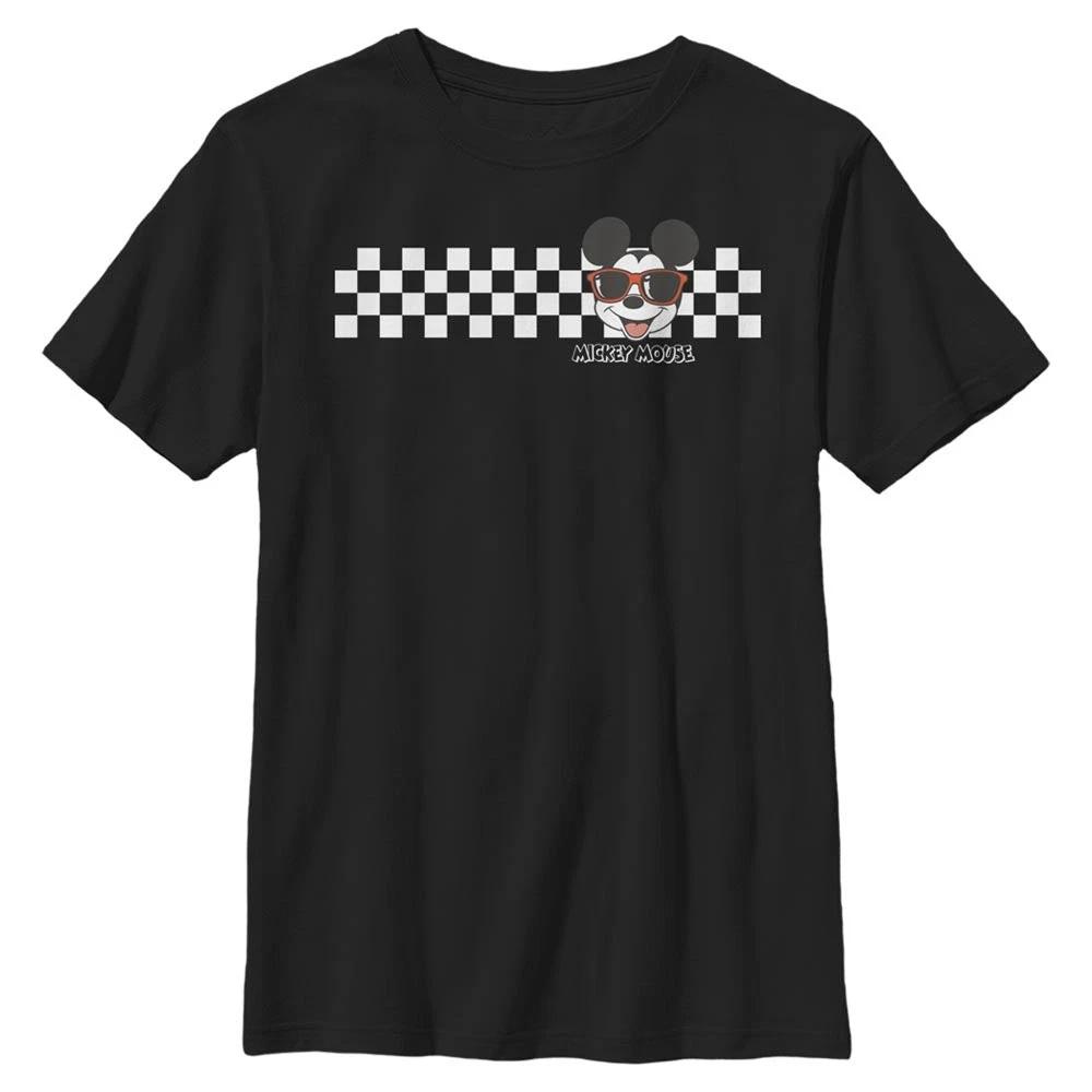 Boy s Disney MICKEY CHECKERS T-Shirt 4XL
