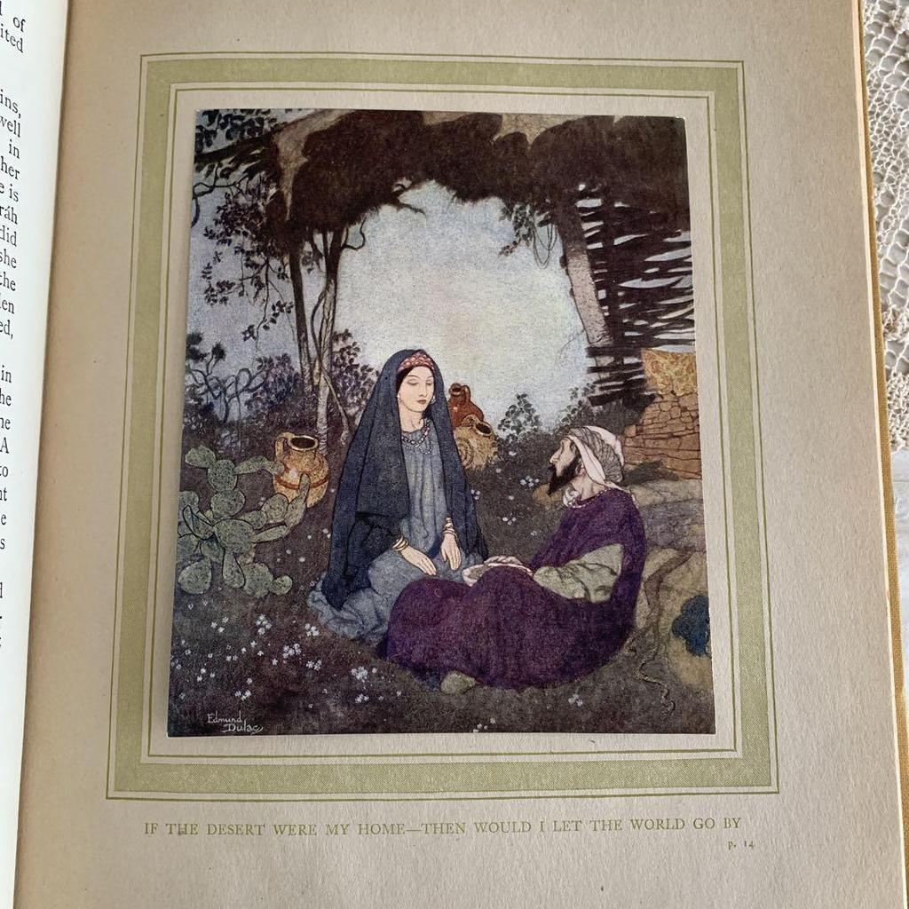 [USED] 1915 Dulac Rare and Beautiful Antique Book, Western Book, Picture Book, Art Book, Children's Book