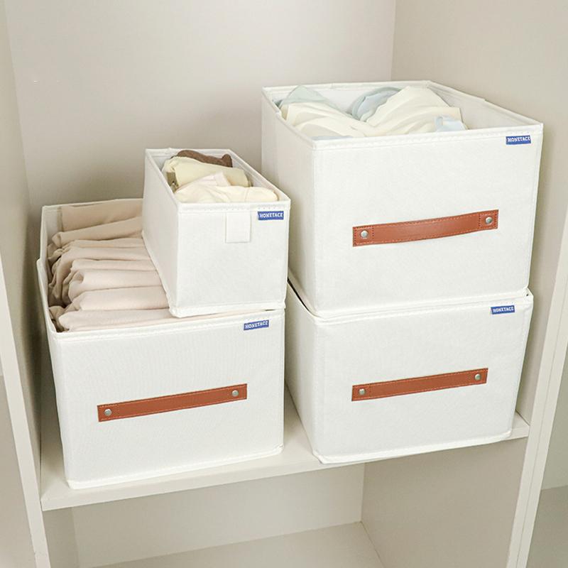 Thickened Pants Clothes Storage Box Foldable Organizer for Jeans Sweatshirt Shirt Wardrobe Organizers of Cabinets and Drawer