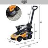RiZKiZ Lamborghini Authorized Ride-On Toy Push Kick Essenza SCV12 Orange 2WAY Customizable Growth Anti-Tip Stopper Backrest Seat Opening Storage