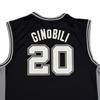 adidas NBA Ginobili Spurs 20 Jersey Pullover Printed Comfortable Home Sleeveless Casual Basketball Vest Unisex Tops 7818A-304-ANR514