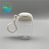 Portable 30ml Oval Hook Child's Hand Sanitizer Bottle with Colored Flip-Top Cap