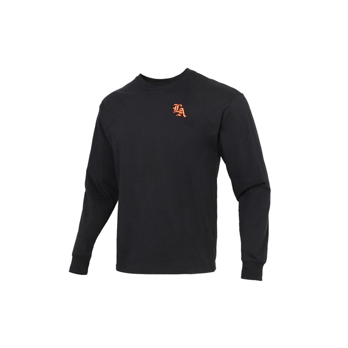 Nike MENS LeBron Casual Sports Embroidered Crew-neck Long Sleeve Black Men s DB6187-011 S