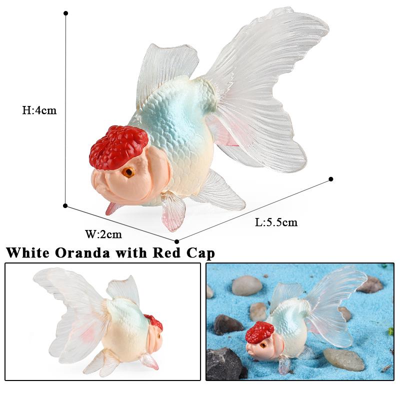 Oenux Ocean Starfish Sea Anemone Coral Jellyfish Squid Shrimp Crab Shark Animals Model Action Figures PVC Miniature Kid Toy Gift