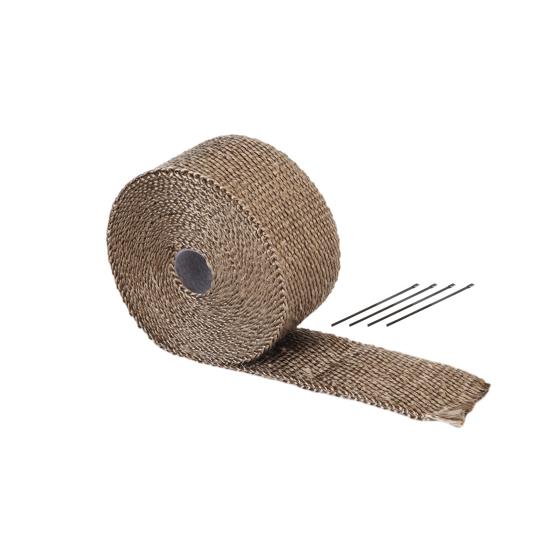 Exhaust Heat Wrap Fiberglass for Headers Easy Installation Muffler & Pipes Fireproof Insulation Heat Shield Wrap