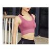 Women Seamless Back Mesh Sports Bra Breathable Quick Dry Shockproof For Yoga Running Fitness