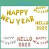 Radiant Gold Party Accessories For New Years Eve 2022 Festive Home Decoration