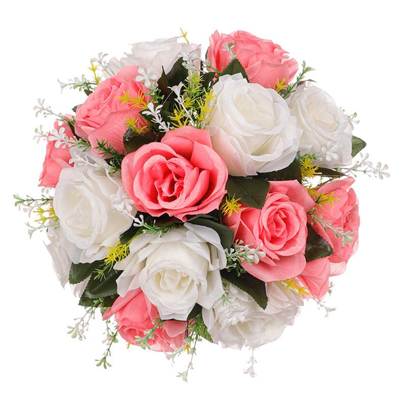 

1 шт., домашний декор, искусственные цветы, шар розы, искусственный шелковый цветочный букет, большие искусственные цветочные шары