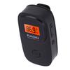 Portable FM Pocket Radio with Clip Digital Tuning LCD Display 3.5mm Earphone Stereo Sound Battery Operated Radio for