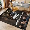 Dead Daylight Polyester Carpet, Soft Indoor Mat for Office Chair, Living Room, Computer Desk - Decorative Home Office Rug Design