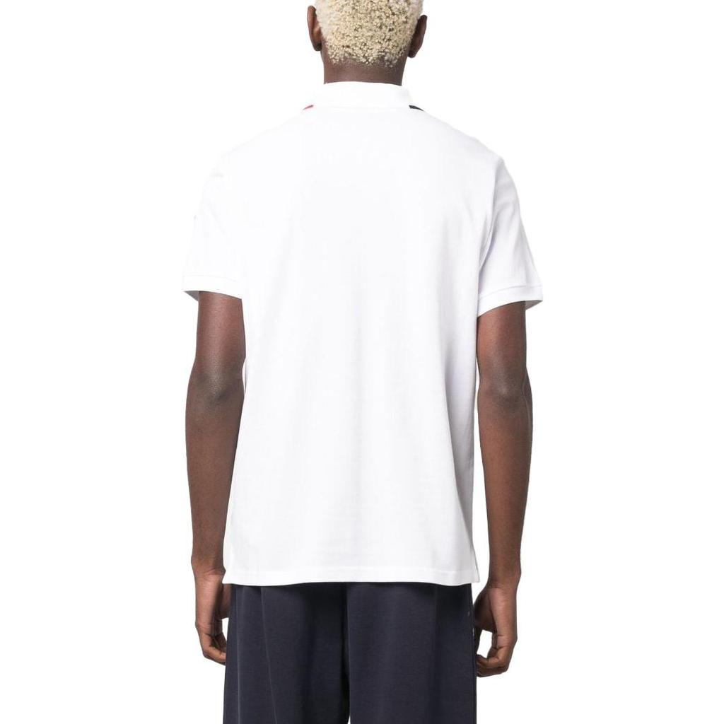Moncler Polo Shirts Men's White Moderate I20918A0000584556002