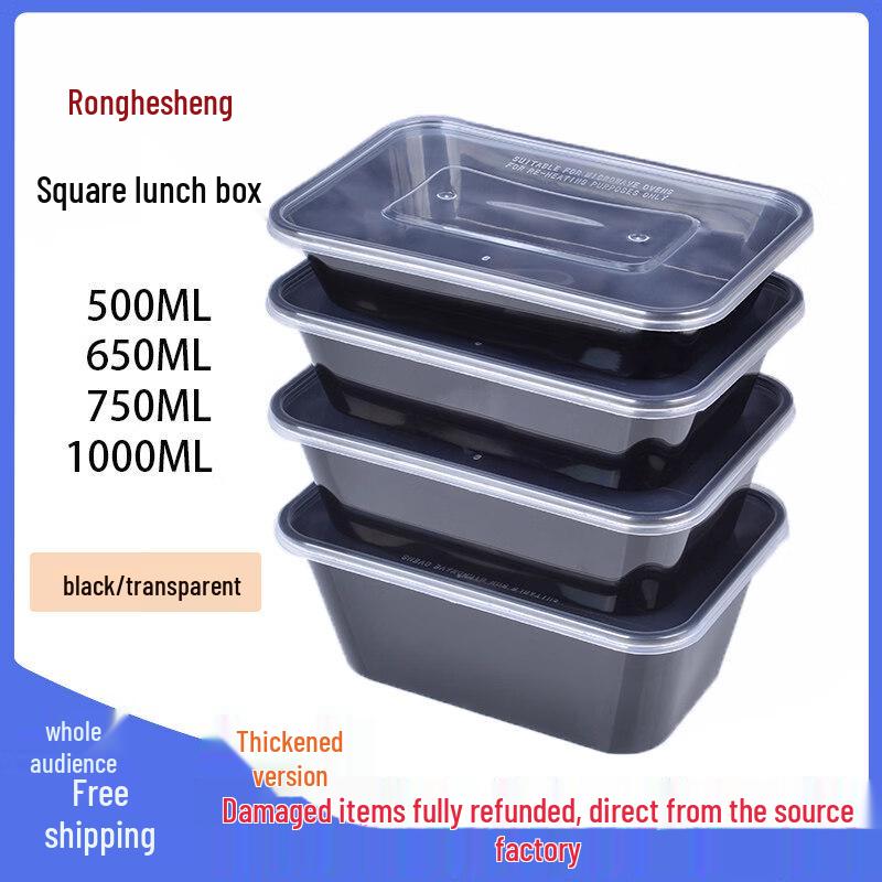 Disposable Rectangular Takeaway Container