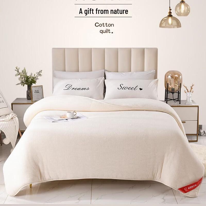 Gong Xian Sheng All-Season Cotton Handmade Quilt & Topper