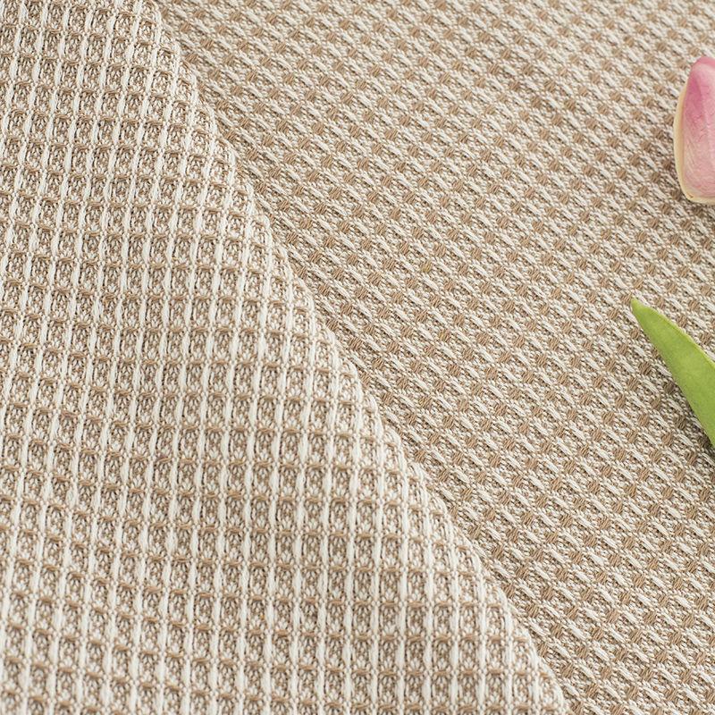 Tablecloth Japanese Thickened Cotton And Linen Fabric High-End Light Luxury Retro Waffle Dining Table Square Table Round Table Cloth