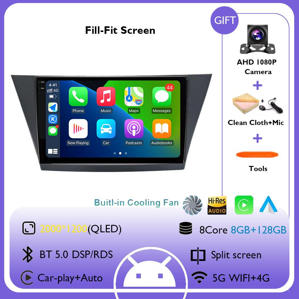 Radio auto Android 14 Pentru Toyota Prius Plus V Alpha 2012 - 2017 LHD Player Multimedia Navigație GPS DSP Carplay Auto Stereo