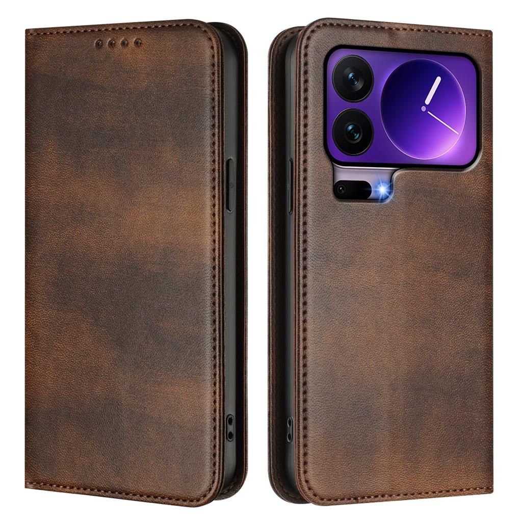 For Xiaomi 17 Pro Wallet Cases Retro Texture RFID Blocking Leather Phone Cover