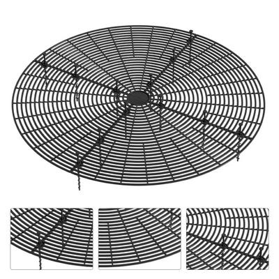 1 Set Plant Pot Grid Cut Freely Rust-proof Durable Good Cover Flower Soil Protector for Home