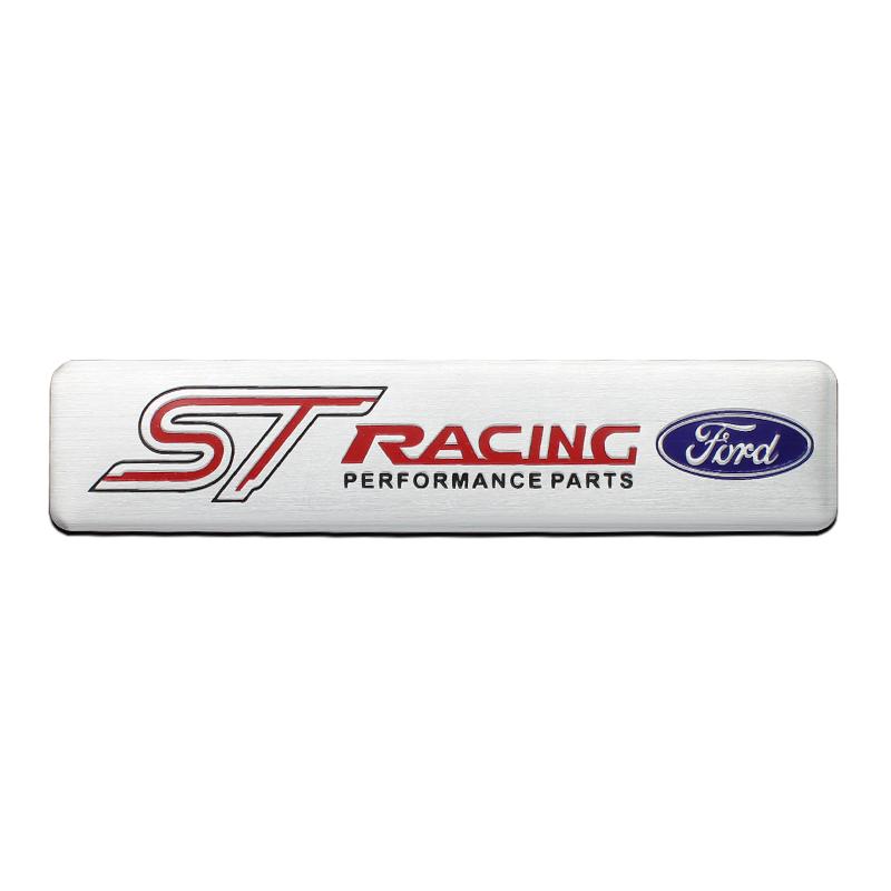 HDC3 For Ford Fiesta Kuga Mondeo Mustang S-MAX C Max Ranger Mk4 3D Aluminum Car Body Emblem Stickers Tail Trunk Badge Decal Accessory