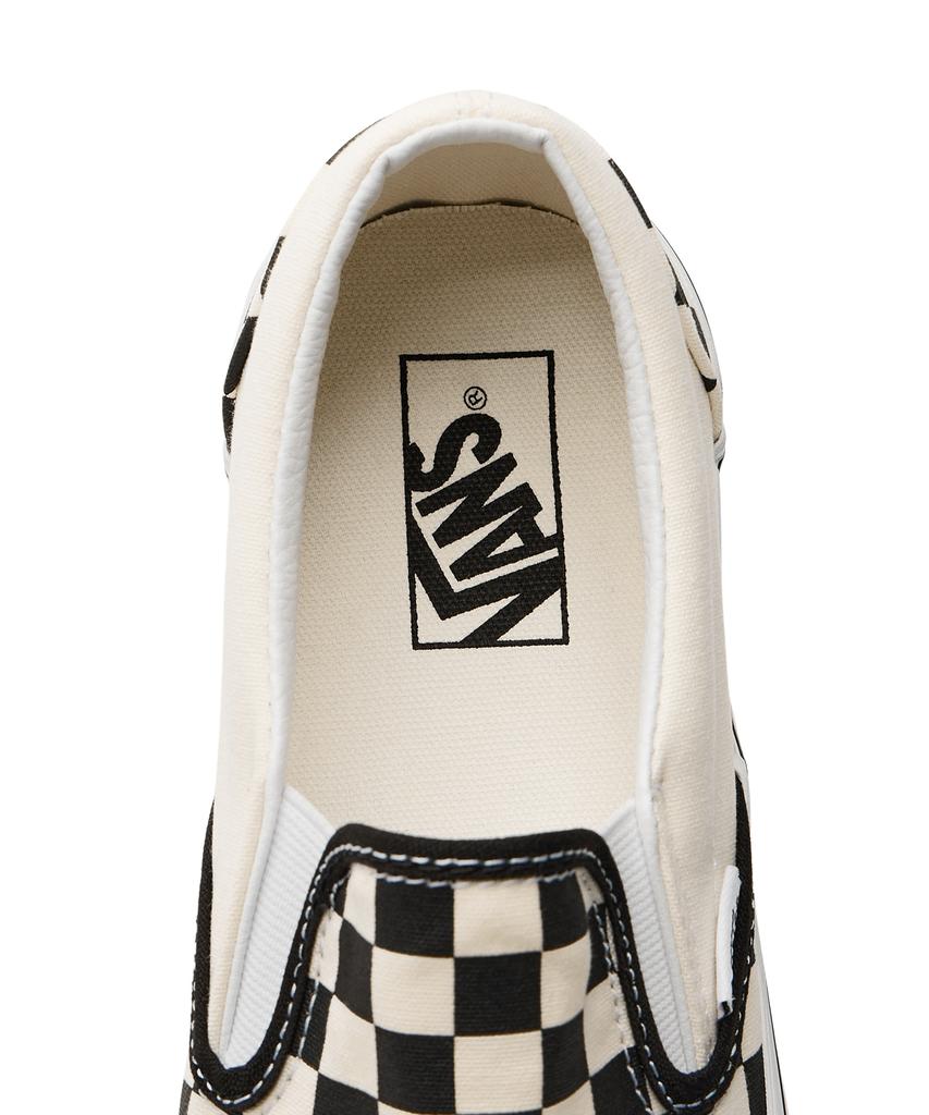 Vans Classic Slip-On Stackform - (Checkerboard) Black:Classic White / Vn0A7Q5Rtyq1