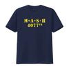 Maglietta con Logo MASH 4077th per Stile Vintage Abbigliamento Casual vintage Lavata Unisex streetwear Abbigliamento leggermente di design Comoda