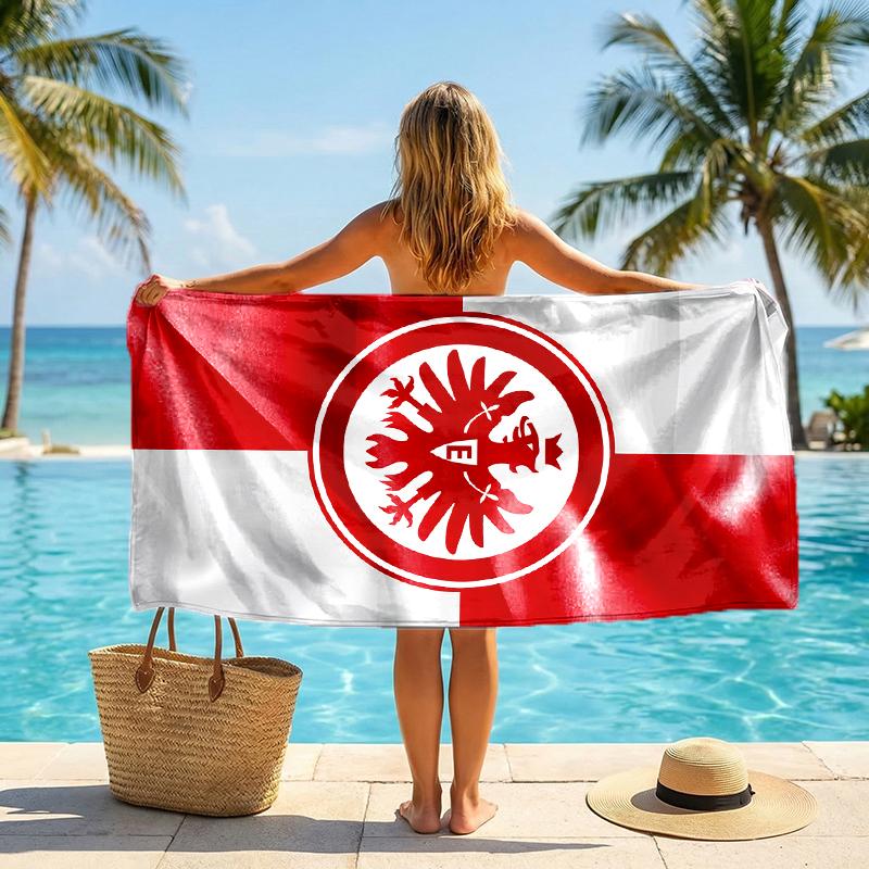 Eintracht Fashion Beach Towel: Ideal for Summer Adventures Soft, absorbent and quick drying suitable for swimming and bathing