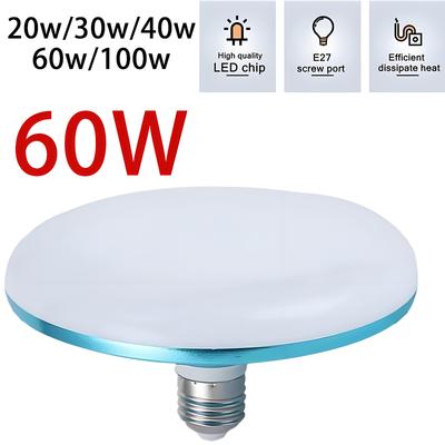 LED Izzó E27 Led Lámpa Szuper Fényes 12W 15W 20W 30W 45W 65W UFO 220V Ledes Világítás Beltéri Fehér Világítás Asztali Lámpák Garázsvilágítás