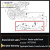 Chevrolet 11-16 Cruze/Excelle 1.6/1.8 Heater Outlet Soft Warm Air Hose