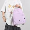 Macaron Color Backpack - Solid Candy Hues for Students