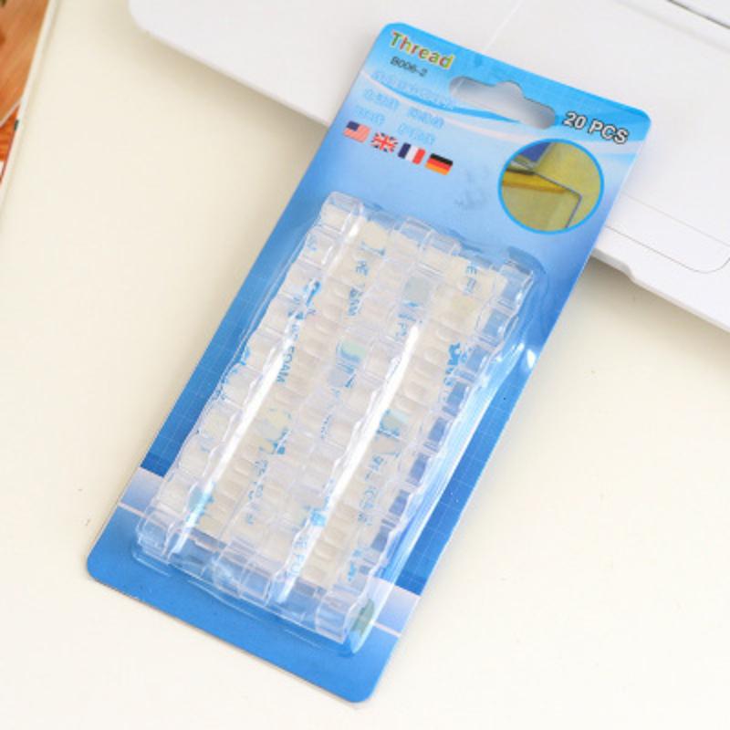 20PCS self-adhesive wire manager fixed clip cable clip network cable organizer data cable fixed cable clip